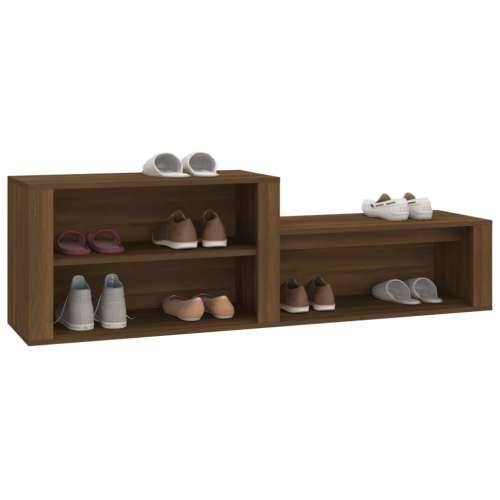 Ormarić za cipele smeđi hrast 150x35x45 cm konstruirano drvo - Smeđi hrast 1 Cijena