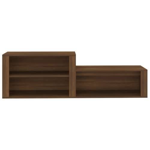 Ormarić za cipele smeđi hrast 150x35x45 cm konstruirano drvo - Smeđi hrast 1 Cijena