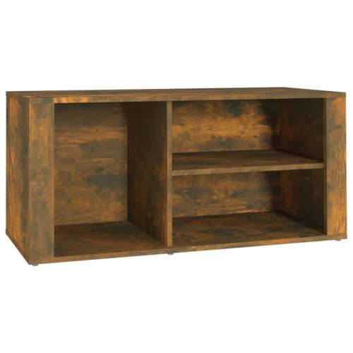 Ormarić za cipele dimljeni hrast 100x35x45 cm konstruirano drvo - Dimljeni hrast 1 Cijena