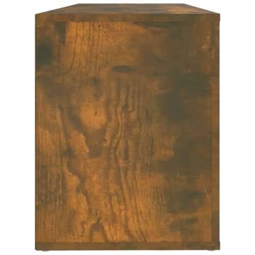 Ormarić za cipele dimljeni hrast 100x35x45 cm konstruirano drvo - Dimljeni hrast 1 Cijena