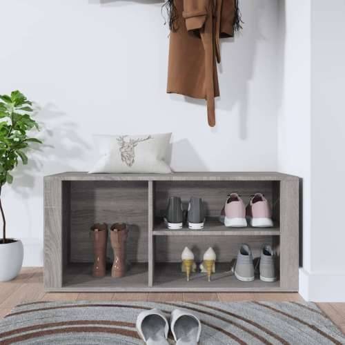Ormarić za cipele sivi hrast 100x35x45 cm konstruirano drvo - Sivi hrast sonoma 1 Cijena