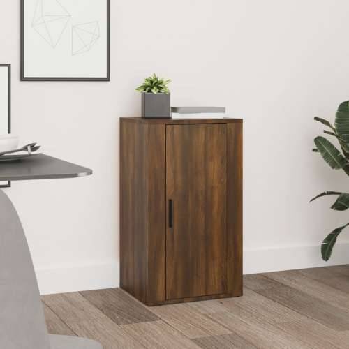 Komoda Smeđi hrast 40 x 33 x 70 cm konstruirano drvo - Smeđi hrast 1 Cijena