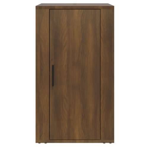 Komoda Smeđi hrast 40 x 33 x 70 cm konstruirano drvo - Smeđi hrast 1 Cijena