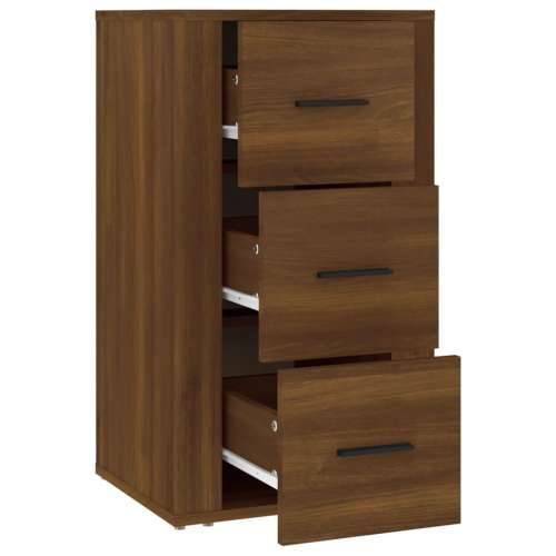 Komoda Smeđi hrast 40 x 33 x 70 cm konstruirano drvo - Smeđi hrast 1 Cijena