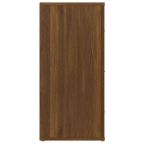 Komoda Smeđi hrast 40 x 33 x 70 cm konstruirano drvo - Smeđi hrast 1 Cijena