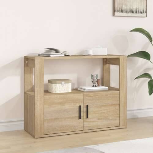 Komoda boja hrasta sonome 80x30x60 cm konstruirano drvo - sonoma hrast 1 Cijena