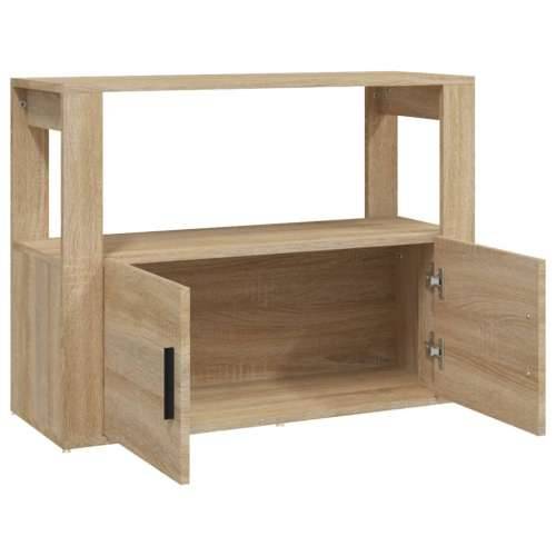 Komoda boja hrasta sonome 80x30x60 cm konstruirano drvo - sonoma hrast 1 Cijena