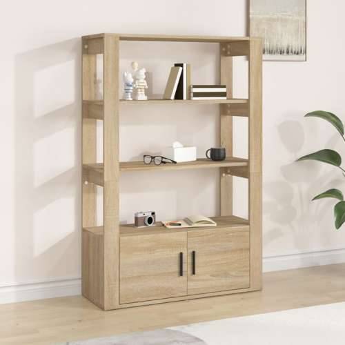 Komoda boja hrasta sonome 80x30x119,5 cm od konstruiranog drva - sonoma hrast 1 Cijena