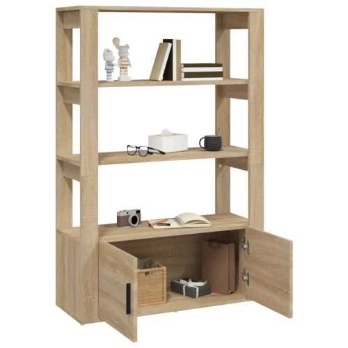 Komoda boja hrasta sonome 80x30x119,5 cm od konstruiranog drva - sonoma hrast 1 Cijena