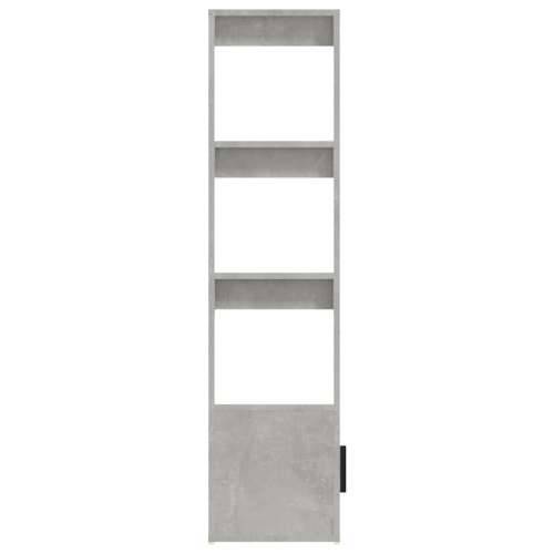 Komoda siva boja betona 80x30x119,5 cm od konstruiranog drva - Beton siva 1 Cijena