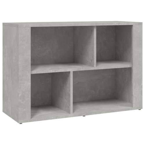 Komoda siva boja betona 80x30x54 cm od konstruiranog drva - Beton siva 1 Cijena