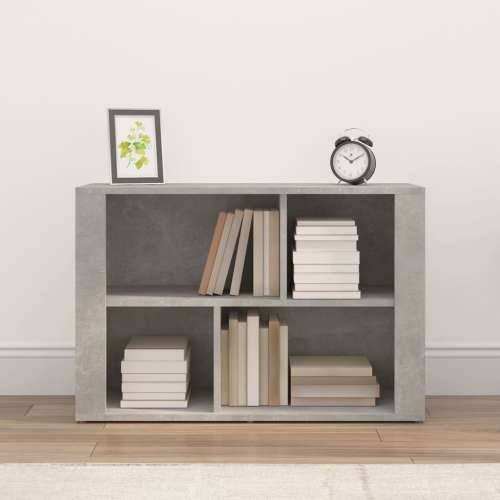 Komoda siva boja betona 80x30x54 cm od konstruiranog drva - Beton siva 1 Cijena