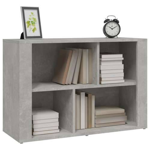 Komoda siva boja betona 80x30x54 cm od konstruiranog drva - Beton siva 1 Cijena
