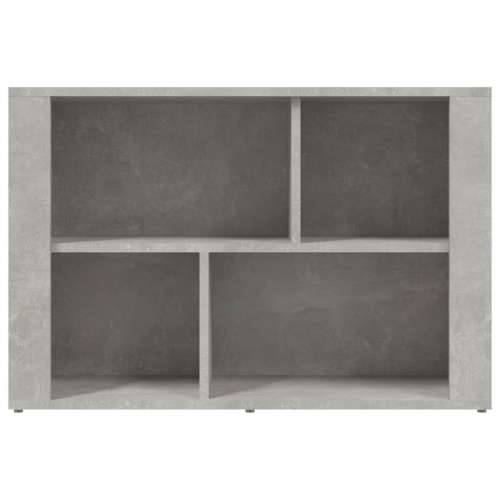 Komoda siva boja betona 80x30x54 cm od konstruiranog drva - Beton siva 1 Cijena