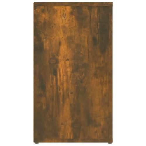 Komoda boja dimljenog hrasta 80x30x54 cm od konstruiranog drva - Dimljeni hrast 1 Cijena