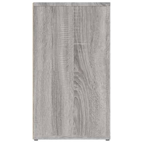 Komoda boja hrasta sonome 80x30x54 cm od konstruiranog drva - Sivi hrast sonoma 1 Cijena