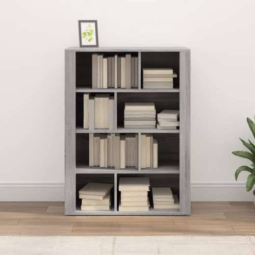 Komoda sivog hrasta sonome 80x30x106 cm od konstruiranog drva - Sivi hrast sonoma 1 Cijena