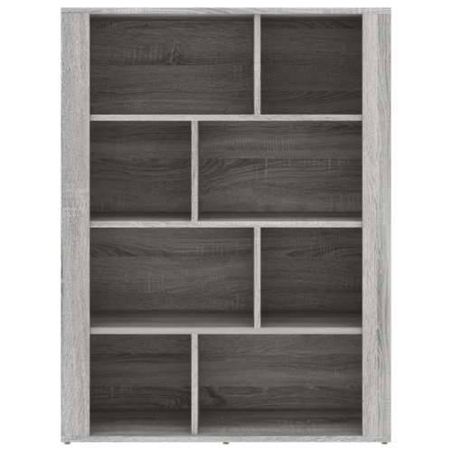 Komoda sivog hrasta sonome 80x30x106 cm od konstruiranog drva - Sivi hrast sonoma 1 Cijena