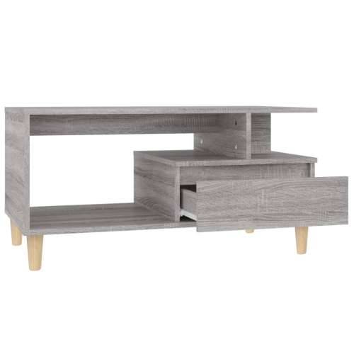 Stolić za kavu boja sivog hrasta 90x49x45 cm konstruirano drvo - Sivi hrast sonoma 1 Cijena