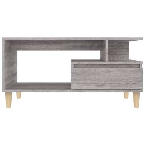 Stolić za kavu boja sivog hrasta 90x49x45 cm konstruirano drvo - Sivi hrast sonoma 1 Cijena