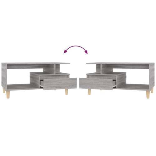 Stolić za kavu boja sivog hrasta 90x49x45 cm konstruirano drvo - Sivi hrast sonoma 1 Cijena