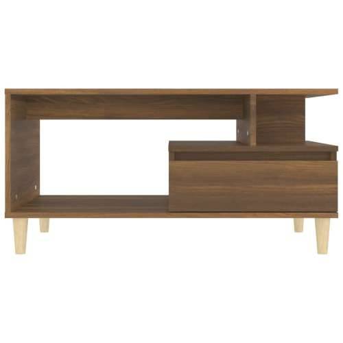 Stolić za kavu smeđi hrast 90x49x45 cm konstruirano drvo - Smeđi hrast 1 Cijena