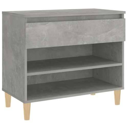 Ormarić za cipele boja betona 70 x 36 x 60 cm konstruirano drvo - Beton siva 1 Cijena