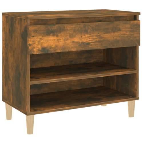 Ormarić za cipele boja hrasta 70 x 36 x 60 cm konstruirano drvo - Dimljeni hrast 1 Cijena