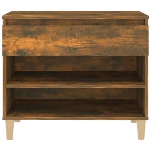 Ormarić za cipele boja hrasta 70 x 36 x 60 cm konstruirano drvo - Dimljeni hrast 1 Cijena