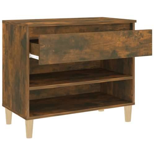 Ormarić za cipele boja hrasta 70 x 36 x 60 cm konstruirano drvo - Dimljeni hrast 1 Cijena