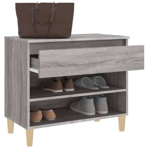 Ormarić za cipele boja hrasta 70 x 36 x 60 cm konstruirano drvo - Sivi hrast sonoma 1 Cijena