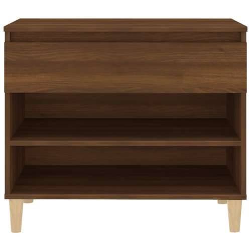 Ormarić za cipele boja hrasta 70 x 36 x 60 cm konstruirano drvo - Smeđi hrast 1 Cijena