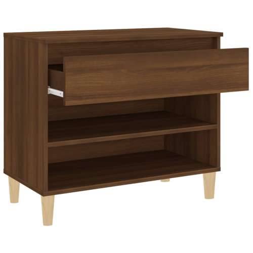 Ormarić za cipele boja hrasta 70 x 36 x 60 cm konstruirano drvo - Smeđi hrast 1 Cijena