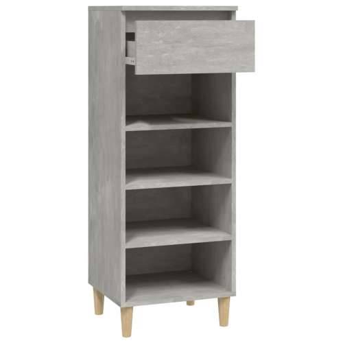 Ormarić za cipele boja betona 40x36x105 cm konstruirano drvo - Beton siva 1 Cijena