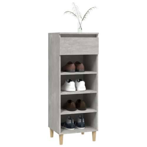 Ormarić za cipele boja betona 40x36x105 cm konstruirano drvo - Beton siva 1 Cijena