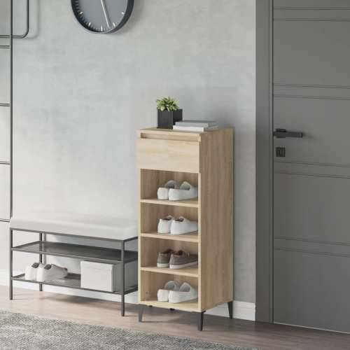 Stalak za cipele boja hrasta 40x36x105 cm konstruirano drvo - sonoma hrast 1 Cijena