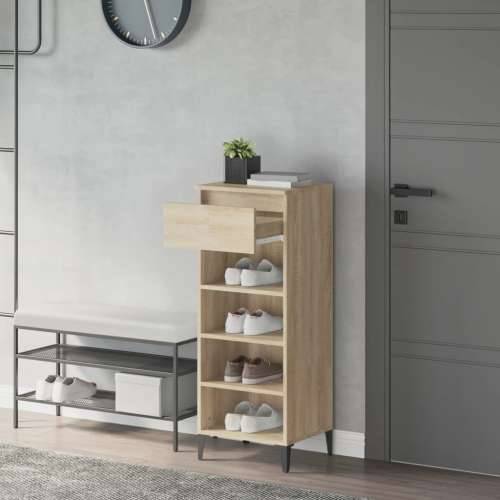 Stalak za cipele boja hrasta 40x36x105 cm konstruirano drvo - sonoma hrast 1 Cijena