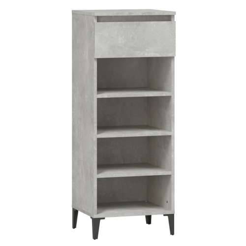 Stalak za cipele boja betona 40x36x105 cm konstruirano drvo - Beton siva 1 Cijena