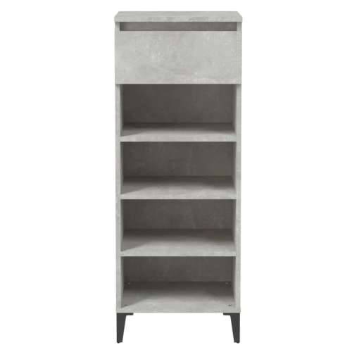 Stalak za cipele boja betona 40x36x105 cm konstruirano drvo - Beton siva 1 Cijena