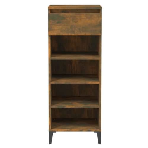 Stalak za cipele boja hrasta 40x36x105 cm konstruirano drvo - Dimljeni hrast 1 Cijena