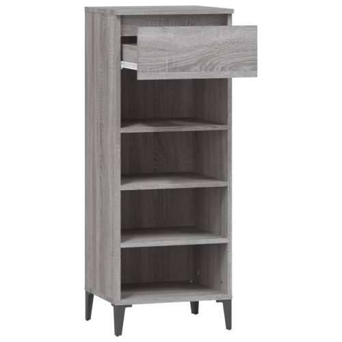 Stalak za cipele boja hrasta 40x36x105 cm konstruirano drvo - Sivi hrast sonoma 1 Cijena