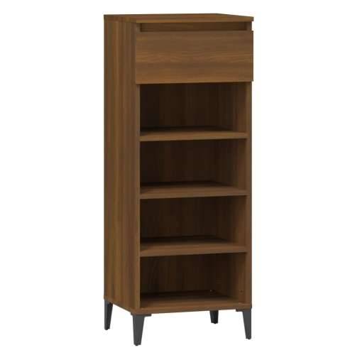 Stalak za cipele boja hrasta 40x36x105 cm konstruirano drvo - Smeđi hrast 1 Cijena