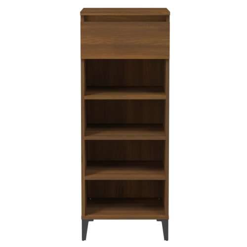 Stalak za cipele boja hrasta 40x36x105 cm konstruirano drvo - Smeđi hrast 1 Cijena