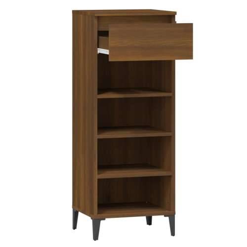 Stalak za cipele boja hrasta 40x36x105 cm konstruirano drvo - Smeđi hrast 1 Cijena