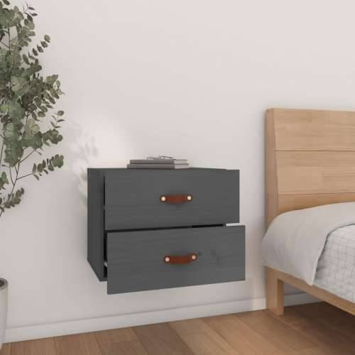 Zidni noćni ormarići 2 kom siva 50x36x40 cm - Siva 2 1 Cijena