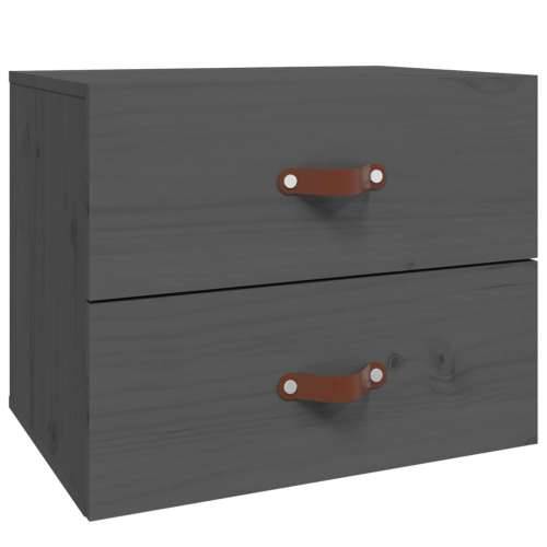 Zidni noćni ormarići 2 kom siva 50x36x40 cm - Siva 2 1 Cijena
