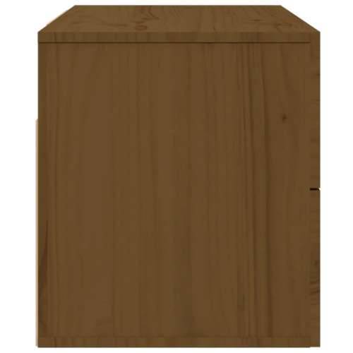 Zidni noćni ormarići 2 kom Smeđa boja meda 50x36x40 cm - boja meda 2 1 Cijena