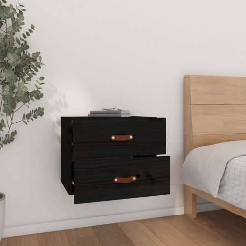 Zidni noćni ormarići 2 kom Crna 50x36x40 cm - Crna 2 1 Cijena