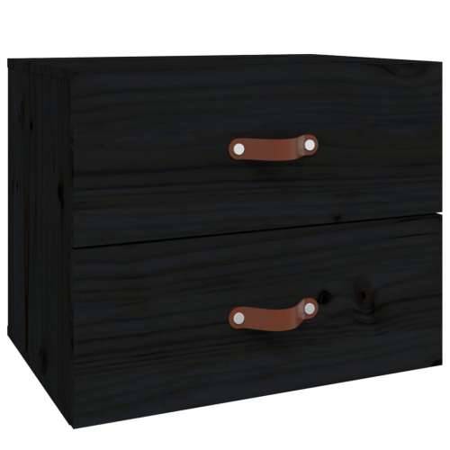 Zidni noćni ormarići 2 kom Crna 50x36x40 cm - Crna 2 1 Cijena