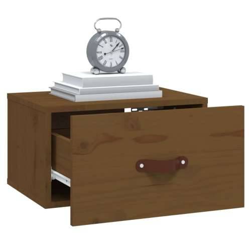 Zidni noćni ormarići 2 kom Smeđa boja meda 40 x 29,5 x 22 cm - boja meda 2 1 Cijena